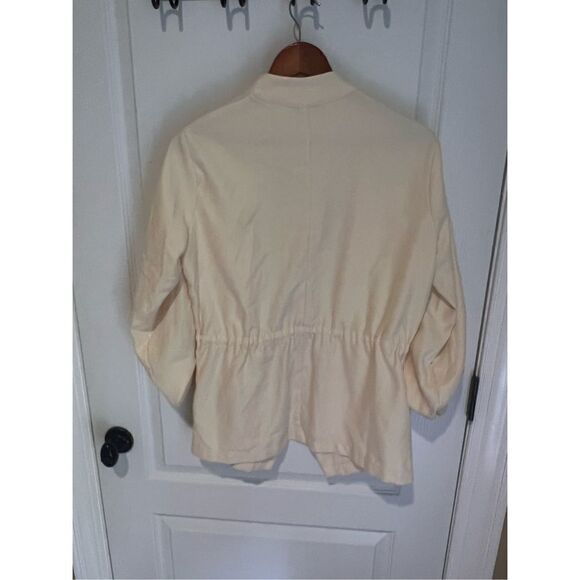 Favlux Fashion cream adjustable waist jacket - Picture 5 of 5